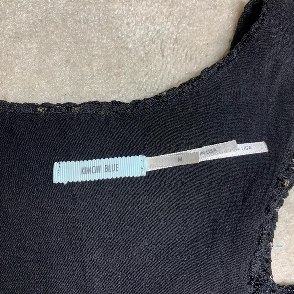 Cute Black Crop Tank Top - Picture 9 of 15